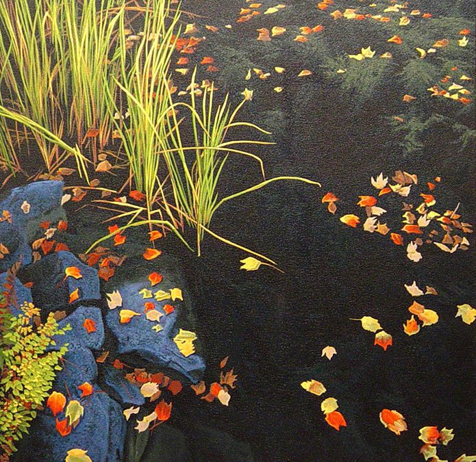 Robert-Ross-The-Pond-24x24-Acrylic-on-Hard-Board-695x675